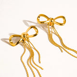 Hani Heart Tassel Earring