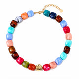 Carnival Mosaic Statement Necklace