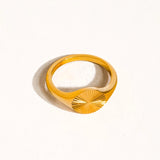 Mateo Modern Signet Ring