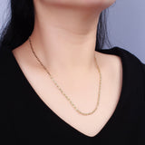 20" 2.3mm Paperclip Layering Chain Necklace