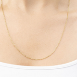 14K Gold Filled Plus Loop/Cable Chain Necklace
