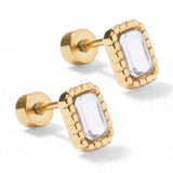 Screwback Stud Earrings - Madison