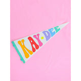 Sorority Rainbow Pennant Flag