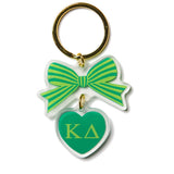 Sorority & Greek Bow-Dacious Keychain