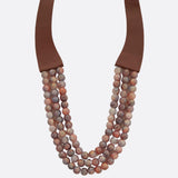 Designer Inspired Triple Layered Necklace