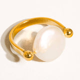 Pearl Muse Baroque Statement Ring