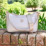 Paxton Crossbody with Pockets Pearl Pb