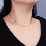 16" 2.3mm Paperclip Layering Chain Necklace