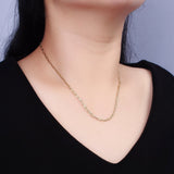 18" 2.3mm Paperclip Layering Chain Necklace