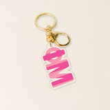 Sorority Stripes Acrylic Keychain