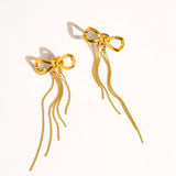 Hani Heart Tassel Earring