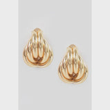 Vintage-Inspired Gold Knot Earrings