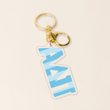 Sorority Stripes Acrylic Keychain