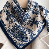 Marlowe Multi-Pattern Border Scarf - 2