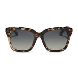 Bella - Espresso Tortoise + Grey Gradient Lens + Polarized