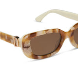 Daphne Gilded Tortoise Outside/Courtside Ivory Inside