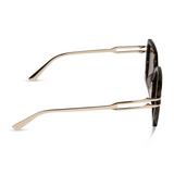 Dasha Glitter Tortoise Brown Sunglasses