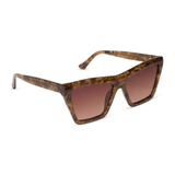 Vivi Black Walnut Tortoise Brown Gradient Sunglasses