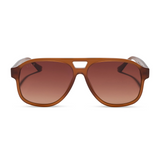 Nash Milk Caramel Brown Gradient Sunglasses