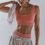 Good Karma Square-Neck Bra - Fruit Punch