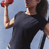 Tempo Baseball Tee - Black