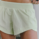On the Go Short - Whipped Lime