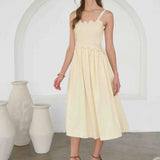Golden Hour Garden Midi Dress