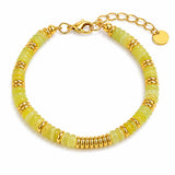 Soleil Citrine Beaded Bracelet