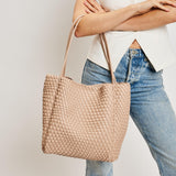 Gladys Artisan Woven Tote