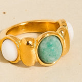 Laurent Natural Stone Ring