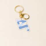 Sorority Stripes Acrylic Keychain
