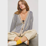 Tranquil Ribbed Cardigan