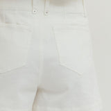 Solid Woven Shorts - Off White