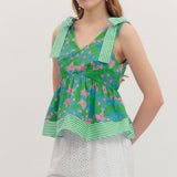 Palm Beach Petals Bow Top