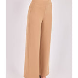 Taupe Astrid Super Stretch Pull On Straight Pant