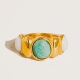 Laurent Natural Stone Ring