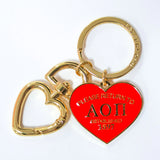 Please Return Sorority Key Ring