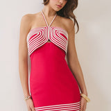 Scarlet Riviera Halter Mini Dress