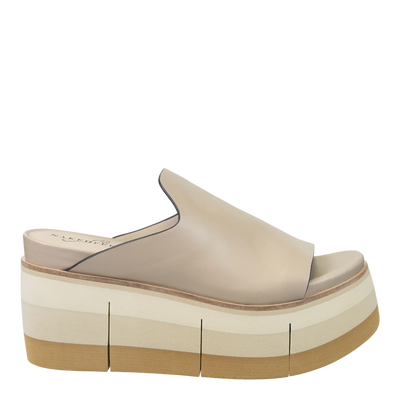 Flow Platform Sandals - Beige