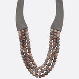 Designer Inspired Triple Layered Necklace