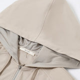 Sutton Sculpted Zip-Up Knit Hoodie