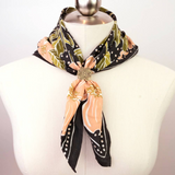 Amy Dogwood Flower Brass Bandana Ring