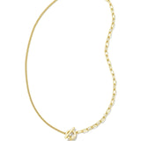 Leighton Pearl Chain Necklace