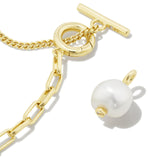 Leighton Pearl Chain Necklace