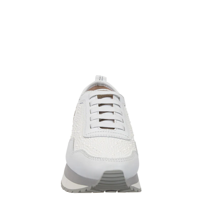 Kinetic Platform Sneakers - White Pearl