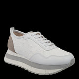 Kinetic Platform Sneakers - White Pearl