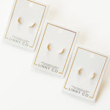 Screwback Stud Earrings - Abigail Pearl