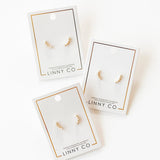 Screwback Stud Earrings - Abigail Pearl