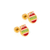 Screwback Stud Earrings - Chandler Ornament