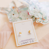 Screwback Stud Earrings - Heidi Pearl Bunny